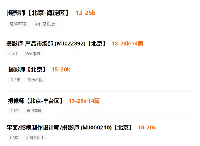 攝影專業留學就業前景及院校推薦