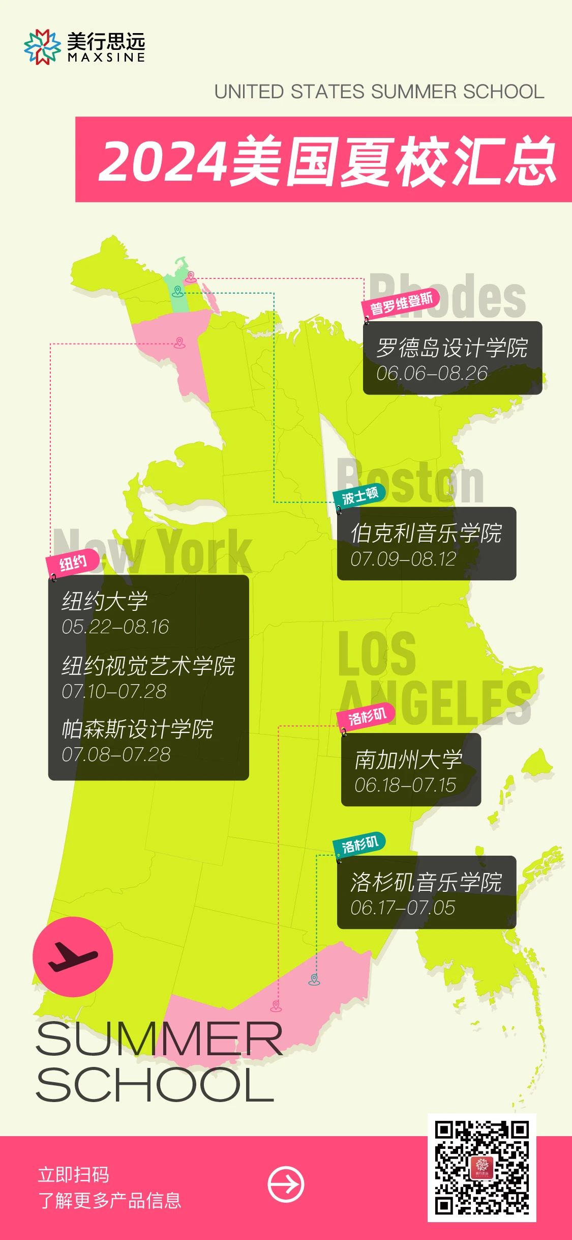 握住2024英、美、日夏校“接力棒” : 倫藝/紐大/帕森斯/伯克利...任你選！